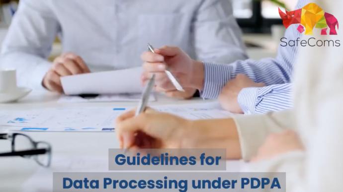 Guidelines for Data processing